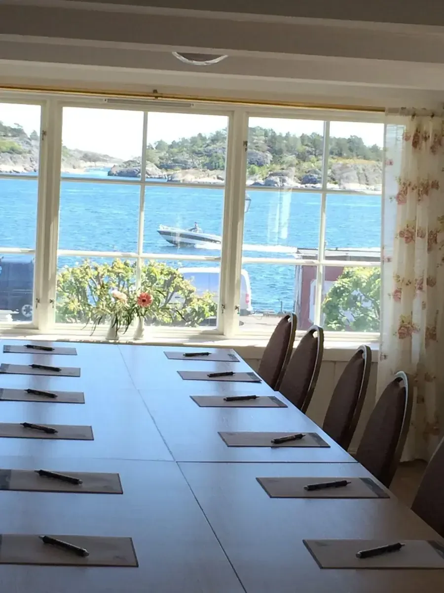 Meeting room with sea view